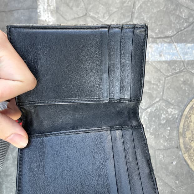 디올 오블리크 지갑