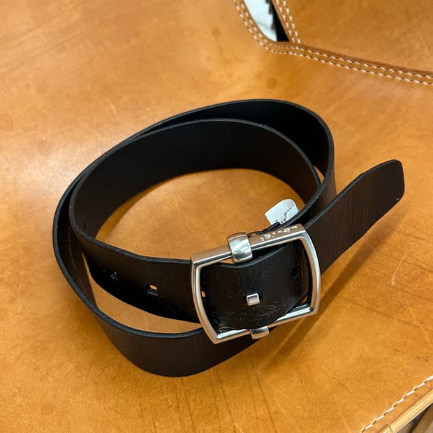 빈티지 리바이스 레더 벨트 