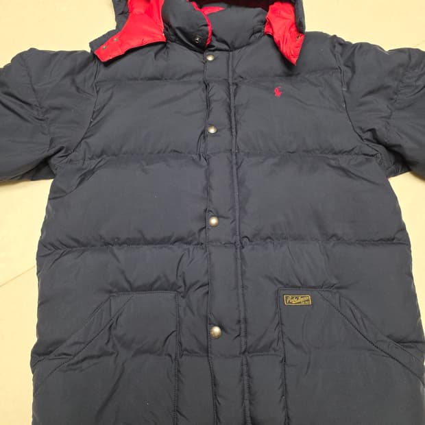 폴로 랄프로렌 다운 패딩 XL