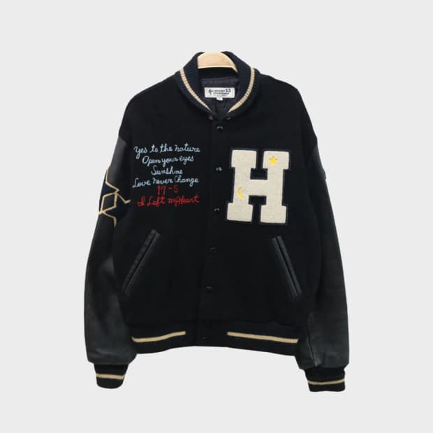 하이스탠다드 레터맨 바시티 자켓 60933