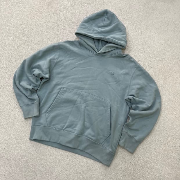 2XL 아디다스 스몰로고 후드티 0421M