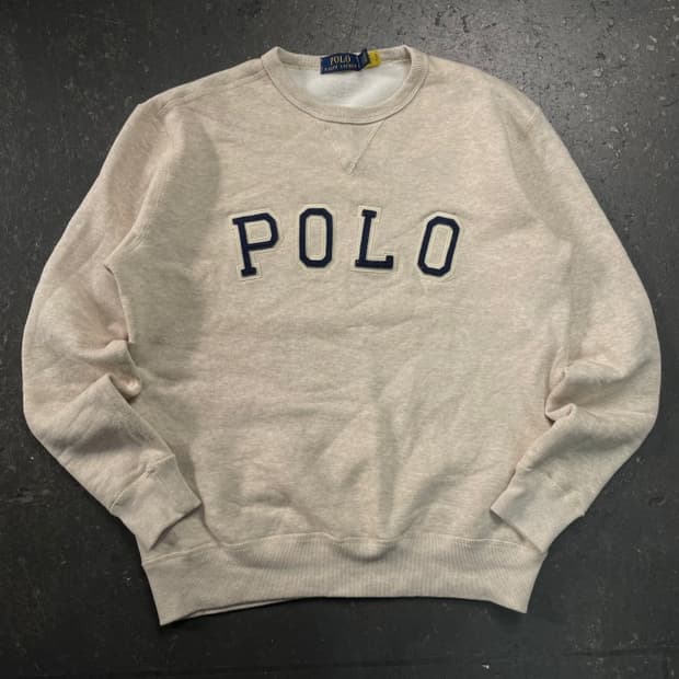 95 폴로 신형 스펠아웃 맨투맨 