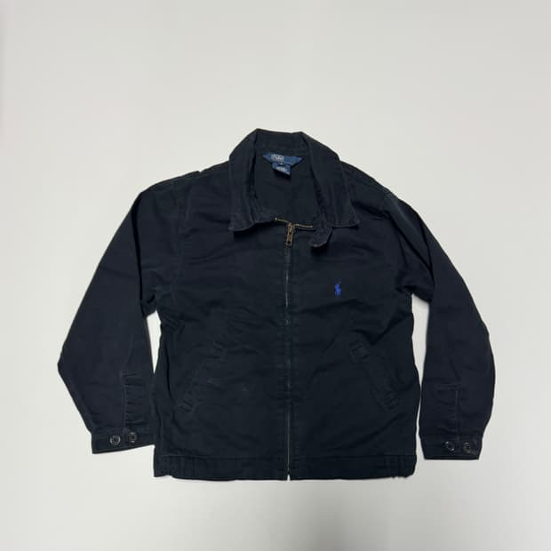 폴로 랄프로렌 키즈 폴리쉘 집업 자켓 6세 네이비