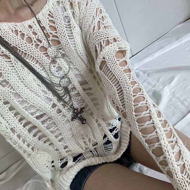 리본 디테일 데님 숏팬츠 숏츠