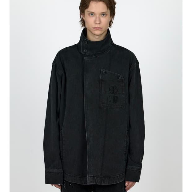 플라스틱프로덕트 trapezoid 자켓 블랙