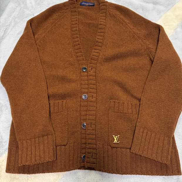 루이비통 캐시미어 블렌드 가디건