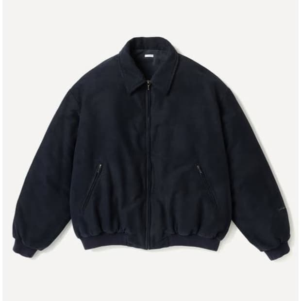 [2] 아프레쎄 빈티지 코튼 실크 몰스킨 재킷 블랙