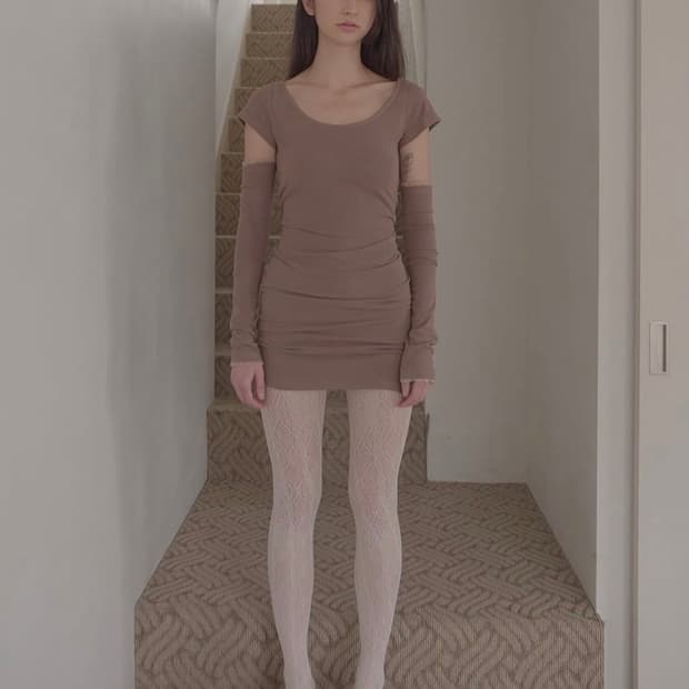 탠저 tanger 레이스워머 원피스 미니원피스 브랜디멜빌 글로니