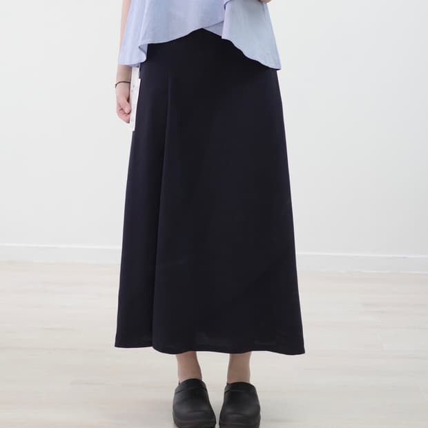 하나에 모리 Hanae mori black ling skirt