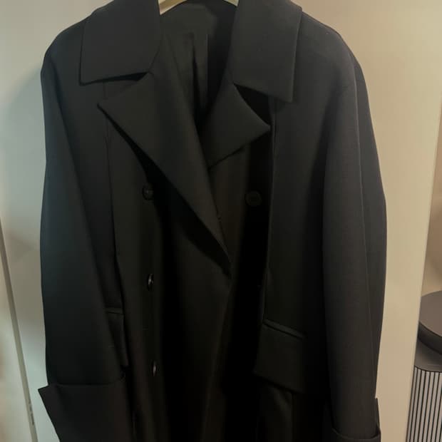 우영미 커프스 턴업 트렌치코트 50사이즈 (140만구매) 