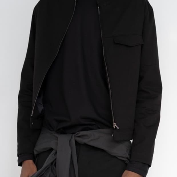[1] Rib mechanic jacket (Black)