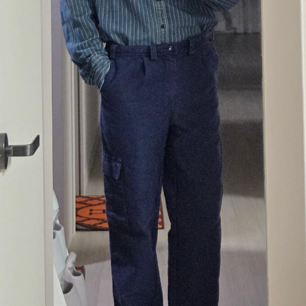 이탈리아 몰스킨 워크팬츠