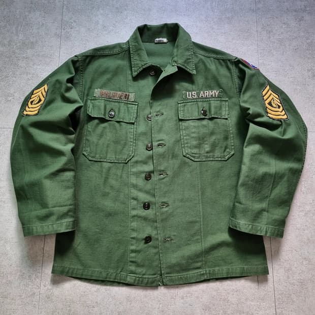 60s US Army OG-107 Shirt 100 sz