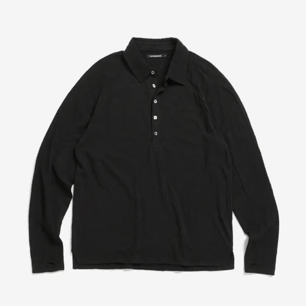 hatchingroom polo tee black