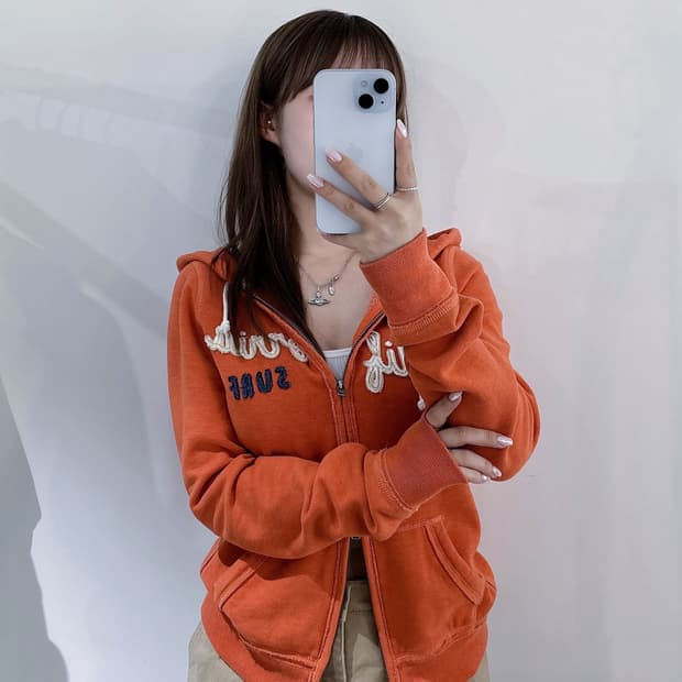 홀리스터 빅로고 투웨이 후드집업