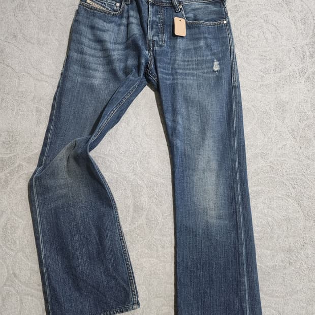 *디젤(Diesel) 빈티지 워싱 데님 팬츠(30-31)