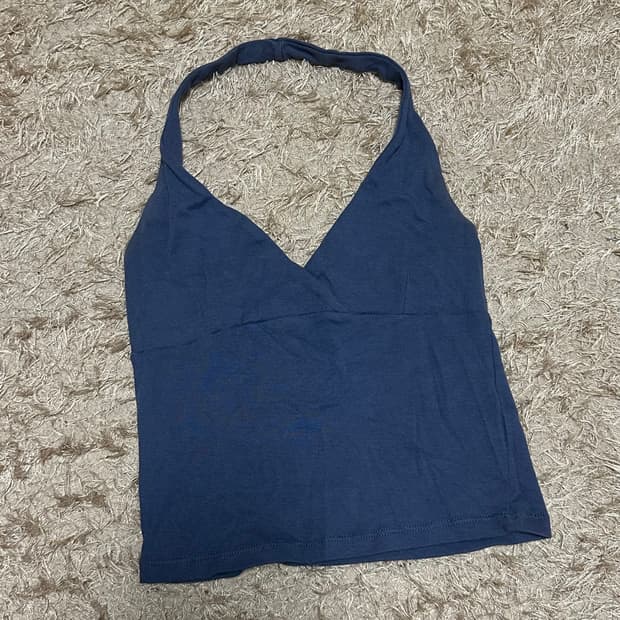 Subdued 홀터넥 슬리브리스 탑 