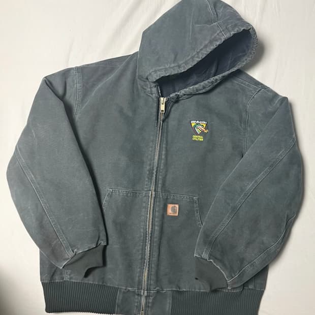 칼하트 OG 액티브 자켓 J130 MOS 모스그린