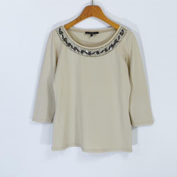 MaxMara weekend 비즈7부슬리브탑