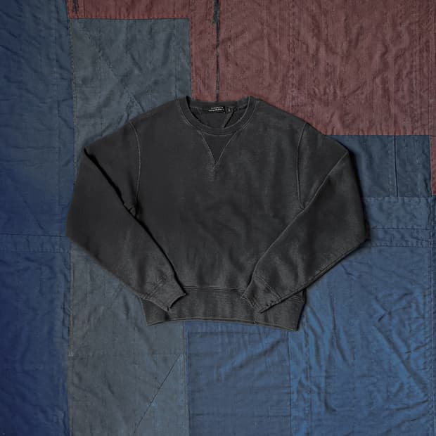 버드노트 스웻 셔츠 챠콜