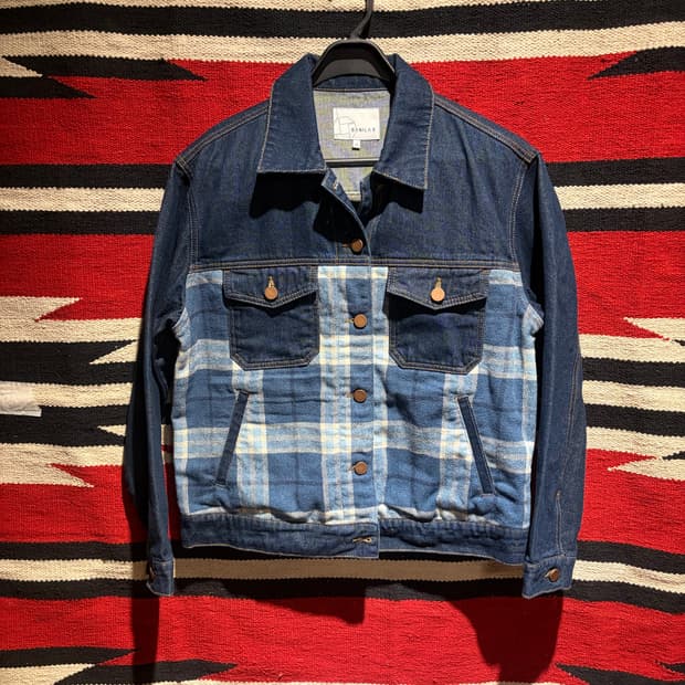 2nd denim check work jacket / 2세대 대님 자켓