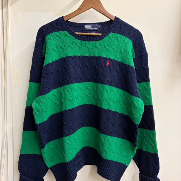 N121. 폴로 코튼니트