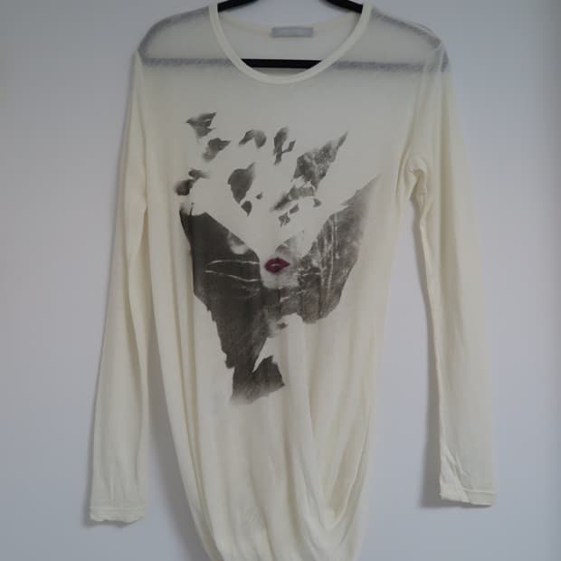 twist long sleeve top