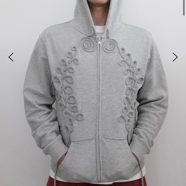 Long String Hoodie (Gray) xl