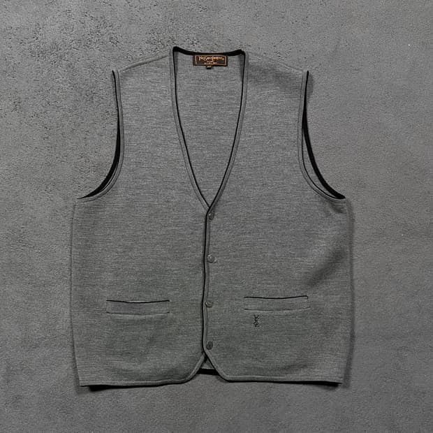 Yves Saint Laurent 입생로랑 울 니트 베스트