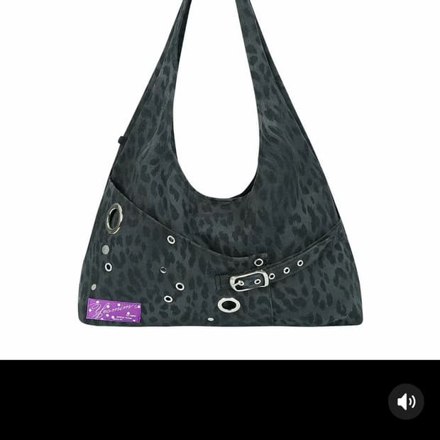 여밈 레오파드 레이아웃백 구해여 