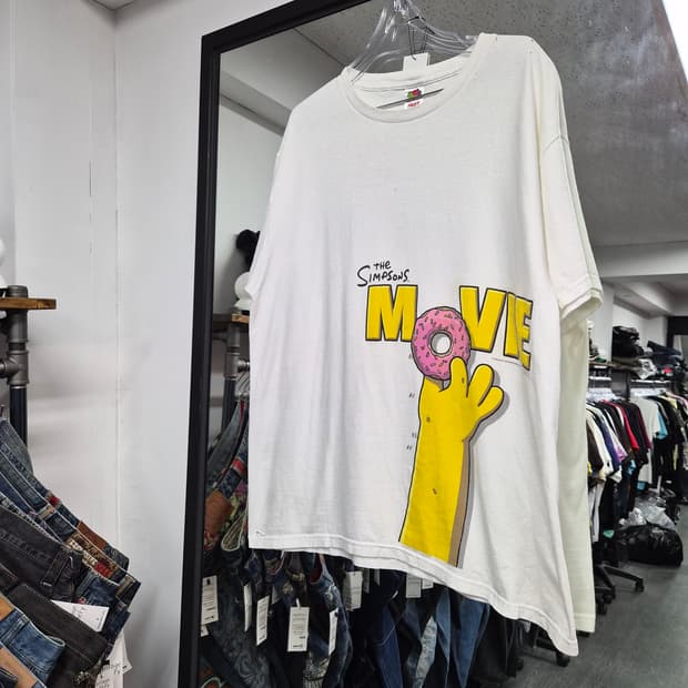 07s THE SIMPSONS MOVIE 공식 무비 머천다이징 반팔