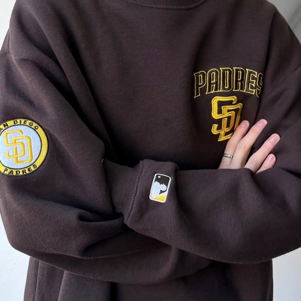 Design patch warm lining sweat P/O