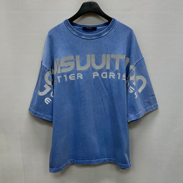 루이비통 리플렉티브 로고 반팔티 ( 110 )