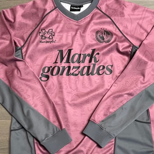 마크곤잘레스 MG SPORTS JERSEY L/S TEE - PINK