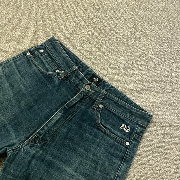 스투시 40주년 팬츠