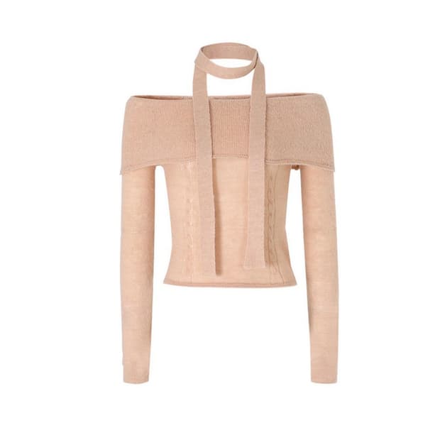 낫유어로즈 오프숄더 핑크