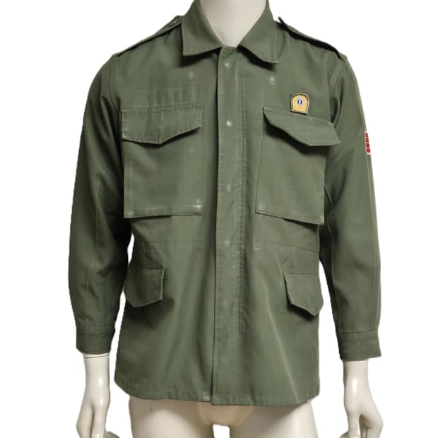 육군 구형 병장 민무늬 야전상의 전투복 상의 자켓 (M)