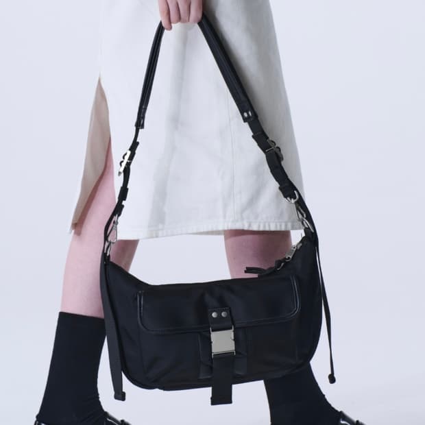 메종미네드 호보백 BUCLE STRAP HOBO BAG (S size)