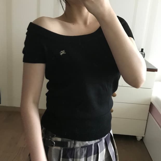 Burberry round off knit