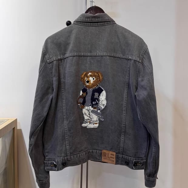 RL Polo Jeans 폴로 베어 데님 자켓