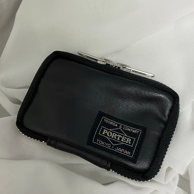PORTER 포터 프리스타일 키케이스 동전지갑 블랙