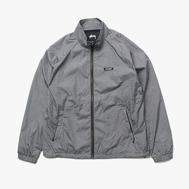  STUSSY "Grey Wind Breaker"