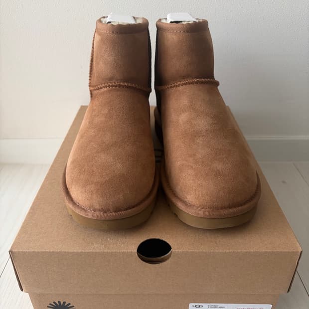 UGG 클래식 미니 II Chestnut 240 박스 새상품