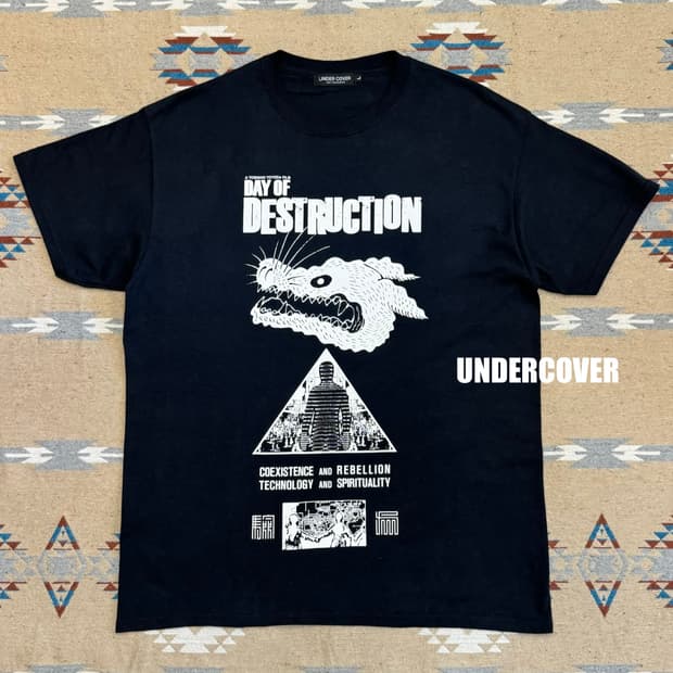 [L] 언더커버 x DAY OF DESTRUCTION(파괴의날) 티셔츠