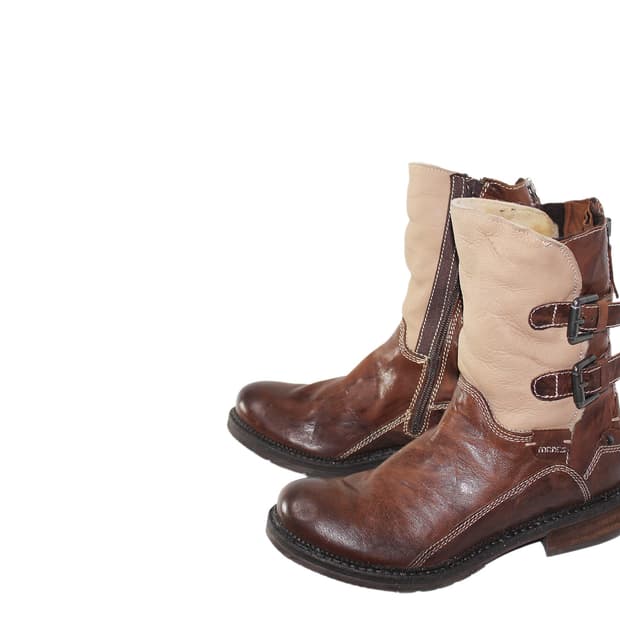 MANAS 엔지니어드 레더 부츠