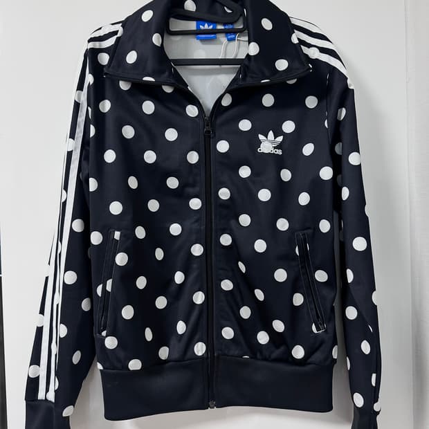 [희귀/풀라벨] 아디다스 도트 빅로고 트랙탑 (나우아임영 져지)