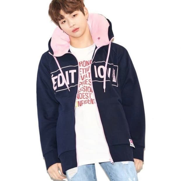 희귀!! 강다니엘 LAP 랩 에디션 후드집업 L