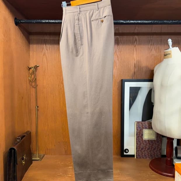 제냐 실크 팬츠