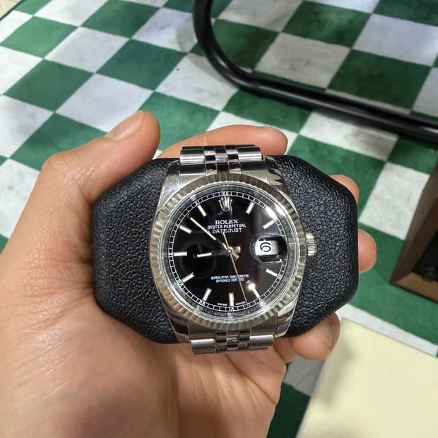 롤렉스 데이져스트 36mm 블랙 판매합니다