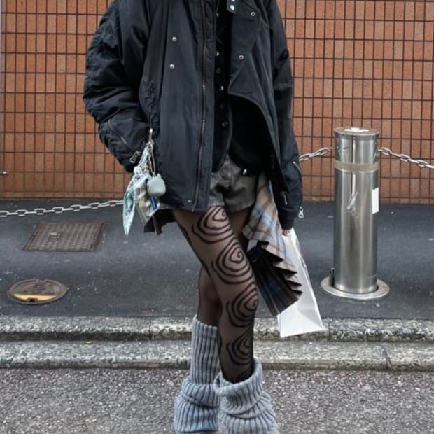 [XL] 앤더슨벨 레이스업 패디드 점퍼 블랙